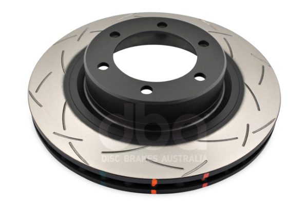 DBA 4000 Series T3 Slotted Front Disc & Xtreme Performance Pad Kit 338mm for Toyota Fortuner AN150/160 / Toyota Hilux