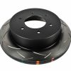 DBA 4000 Series T3 Slotted Rear Brake Disc 332.5mm for Ford Ranger (4th Gen) / Volkswagen Amarok (Mk2)