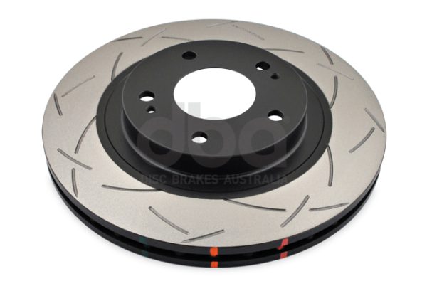 DBA4417S_LR_FRONT.jpg DBA 4000 Series T3 Slotted Front Disc & Xtreme Performance Pad Kit 294 x 24mm for Citroen C-Crosser / Citroen C-Crosser Enterprise & More