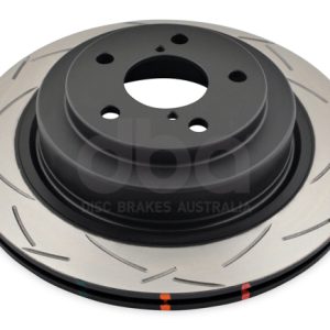 DBA 4000 Series T3 Slotted Rear Brake Disc 290 x 18mm for Subaru Impreza / Subaru Legacy & More