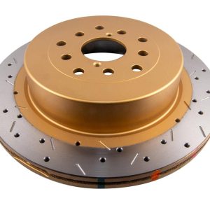 DBA 4000 Series Cross-Drilled & Slotted Rear Brake Disc 316 x 20mm for Subaru Forester / Subaru Impreza