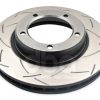 DBA 4000 Series T3 Slotted Front Disc & Xtreme Performance Pad Kit 322 x 32mm for Toyota Land Cruiser