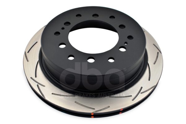 DBA 4000 Series T3 Slotted Rear Disc & Xtreme Performance Pad Kit 312 x 18mm for Toyota Land Cruiser