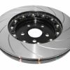 DBA 5000 Series Slotted Left Front Brake Disc 367 x 32mm Black Hat for Hsv CLUBSPORT (VF) / Hsv GRANGE (WN) & More
