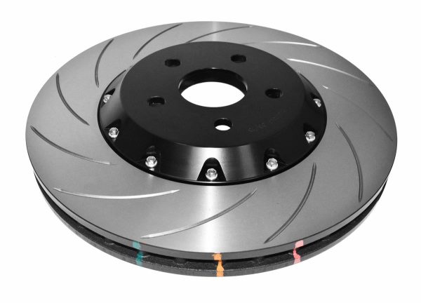 DBA 5000 Series Slotted Left Front Brake Disc 367 x 32mm Black Hat for Hsv CLUBSPORT (VF) / Hsv GRANGE (WN) & More