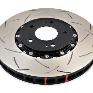 DBA52218BLKS_HR_FRONT.jpg DBA 5000 Series T3 Slotted Front Brake Disc 320 x 32mm Black Hat for Mitsubishi Lancer Evo 5 / Mitsubishi Lancer Evo 6 & More