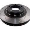 DBA 5000 Series T3 Slotted Front Brake Disc 330 x 34mm Black Hat for Porsche 911 (996) / Porsche 911 (997) & More