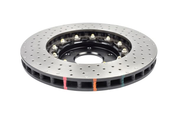 DBA 5000 Series Cross-Drilled & Dimpled Front Brake Disc 320mm for Hyundai i-20 N