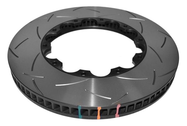 DBA 5000 Series T3 Slotted Left Front Replacement Rotor Ring 370mm for Chevrolet Camaro (6th Gen) SS / Chevrolet CORVETTE (C7)