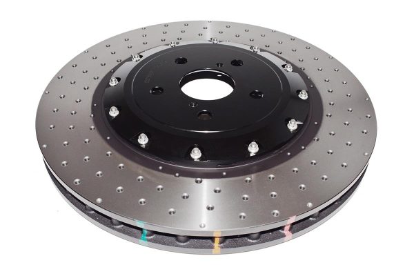 DBA 5000 Series Cross-Drilled & Dimpled Front Brake Disc 380mm for Lexus GS-F / Lexus RC-F