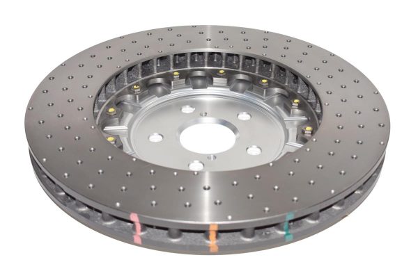 DBA 5000 Series Cross-Drilled & Dimpled Front Brake Disc 380mm for Lexus GS-F / Lexus RC-F