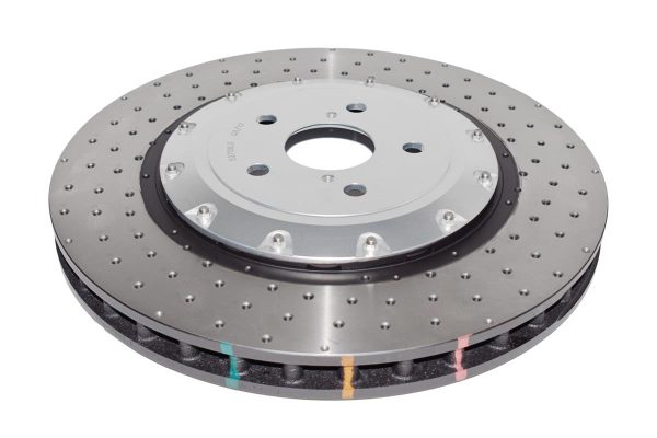 DBA 5000 Series Cross-Drilled & Dimpled Front Brake Disc 380mm for Lexus GS-F / Lexus RC-F