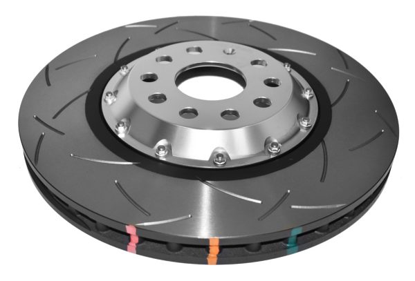 DBA 5000 Series T3 Slotted Front Brake Disc 345 x 30mm Silver Hat for Audi A3 quattro 8P / Audi S3 8P & More