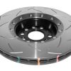 DBA 5000 Series T3 Slotted Front Brake Disc 345 x 30mm Black Hat for Audi A3 quattro 8P / Audi S3 8P & More