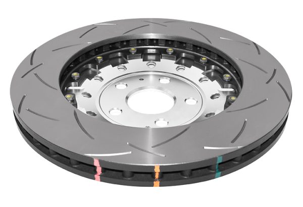 DBA 5000 Series T3 Slotted Front Brake Disc 370 x 32mm Silver Hat for Audi TTRS Plus quattro 8J / Audi TTRS quattro 8J & More