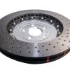 DBA 5000 Series Cross-Drilled & Dimpled Front Brake Disc 370mm for Audi RS3 8V