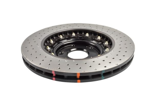 DBA 5000 Series Cross-Drilled & Dimpled Front Brake Disc 360mm for Hyundai i-30 N PD / Hyundai Kona N