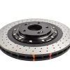 DBA 5000 Series Cross-Drilled & Dimpled Front Brake Disc 360mm for Hyundai i-30 N PD / Hyundai Kona N