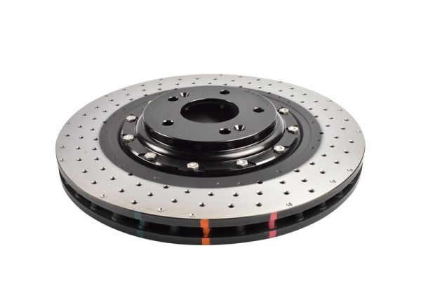 DBA 5000 Series Cross-Drilled & Dimpled Front Brake Disc 360mm for Hyundai i-30 N PD / Hyundai Kona N