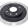 DBA Street Series T2 Slotted Rear Disc & Xtreme Performance Pad Kit 250mm for Mazda MX5 (Mk1) (NA) / Mazda MX5 (Mk2) (NB)