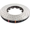 DBA 5000 Series Cross-Drilled, Slotted & Dimpled Front Replacement Rotor Ring 390mm for Chevrolet Camaro (6th Gen) ZL1