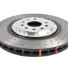 DBA53927SLVXD_T.jpg DBA 5000 Series Cross-Drilled & Dimpled Front Brake Disc 357 x 34mm Silver Hat for Volkswagen Arteon R / Volkswagen Arteon Shooting Brake R & More