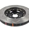 DBA 5000 Series T3 Slotted Front Brake Disc 400 x 38mm Black Hat for Audi Q7 / Audi Q8 & More
