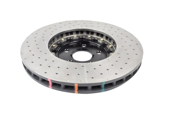 DBA 5000 Series Cross-Drilled & Dimpled Front Brake Disc 390mm for Chevrolet Camaro (6th Gen) ZL1