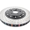 DBA 5000 Series Cross-Drilled & Dimpled Front Brake Disc 390mm for Chevrolet Camaro (6th Gen) ZL1
