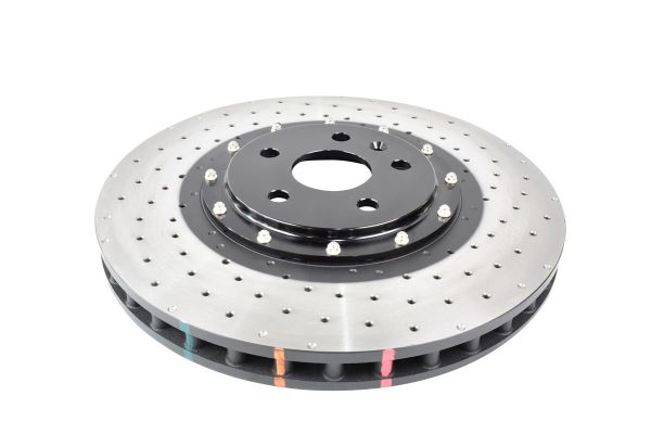 DBA 5000 Series Cross-Drilled & Dimpled Front Brake Disc 390mm for Chevrolet Camaro (6th Gen) ZL1