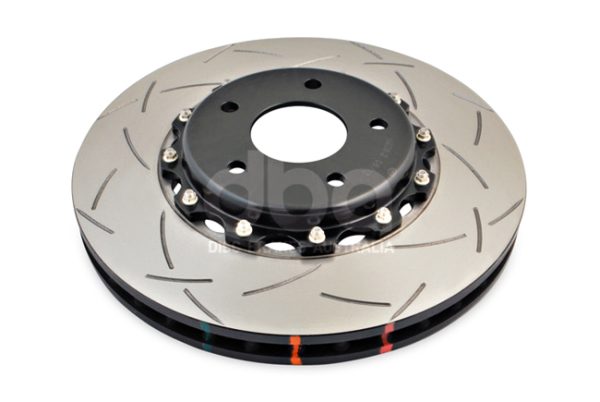 DBA5928BLKS_LR_FRONT.jpg DBA 5000 Series T3 Slotted Front Brake Disc 324 x 30mm Black Hat for Nissan Skyline (R32) V Spec / Nissan Skyline (R33) / Nissan Skyline (R34)