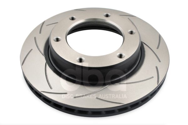 DBA Street Series T2 Slotted Front Brake Disc 286 x 25mm for Toyota Land Cruiser