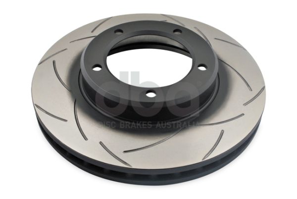 DBA790S_LR_FRONT.jpg DBA Street Series T2 Slotted Front Brake Disc 322 x 32mm for Toyota Land Cruiser