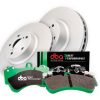 DBA Street Series En-Shield Plain Front Disc & Street Performance Pad Kit 280mm for Isuzu D-MAX / Isuzu Rodeo