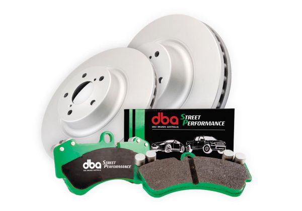 DBA Street Series En-Shield Plain Front Disc & Street Performance Pad Kit 280mm for Isuzu D-MAX / Isuzu Rodeo