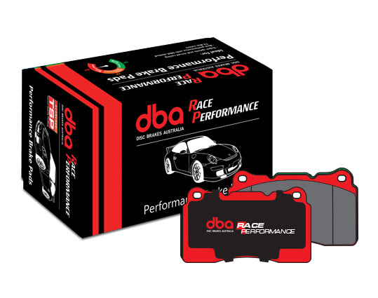 DBA_RP_box.jpg DBA Race Performance Front or Rear Brake Pad Set 131.7 x 77.3 x 15.9mm for Ac MK VI / Aston Martin DB9 & More