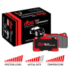 DBA Race Performance Front Brake Pad Set for Toyota Corolla GR / Toyota Yaris GR
