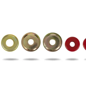 Pedders Front & Rear Heavy Duty Urethane Shock Mount Kit Fits One Damper Toyota Land Cruiser 100 Series, FZJ105 & HZJ105 1998-2007