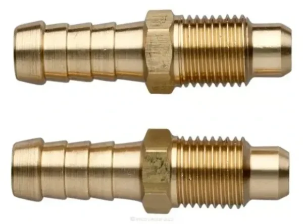 Ryco 10mm (3/8''), 1/2'' 20 UNF Male coupling (2 pack) for Renault (Trucks) Mascott