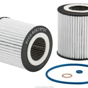 Ryco High Efficiency Oil Filter for BMW 1 Series, BMW 2 Series, BMW 3 Series & More – Inside Diameter Top 38.00 mm, Outside Diameter Top 74.50 mm