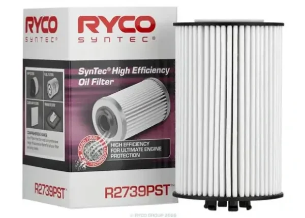 Ryco Oil Filter for Mercedes-Benz C-Class, Mercedes-Benz CLK, Mercedes-Benz CLS & More – Inside Diameter Top 31.50, Outside Diameter Top 73.00