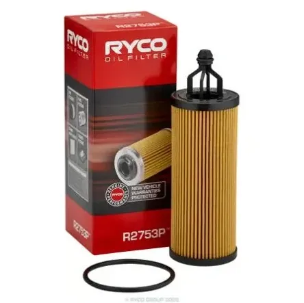 Ryco Oil Filter for Jeep Wrangler, Chrysler 300C, Chrysler Grand Voyager & More – Outside diameter top 50.50 mm, Inner Diameter Bottom 23.00 mm