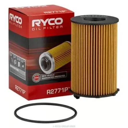 Ryco Oil Filter for Audi A4, Audi A5, Audi A6 & More – Inside Diameter Top 28.60 mm, Outside Diameter Top 76.00 mm