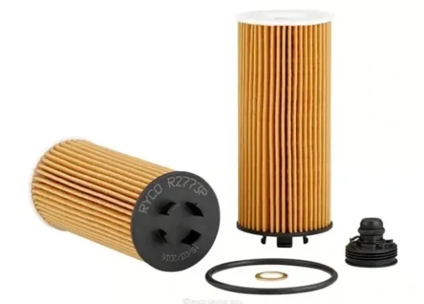 Ryco Oil Filter for BMW 1 Series, BMW 2 Series, BMW 3 Series & More – Outside Diameter Top 53.00 mm, Inner Diameter Bottom 16.00 mm