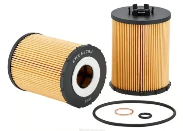 Ryco Oil Filter for BMW 5 Series, BMW 6 Series, BMW 7 Series & More – Inside Diameter Top 30.00 mm, Outside Diameter Top 73.00 mm