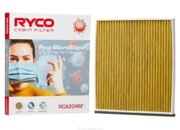 Ryco High Filtration Cabin Filter for Chevrolet Aveo, Daewoo Kalos, Opel / Vauxhall Agila & More