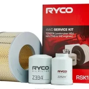 Ryco Filter Service Kit for Toyota Land Cruiser HDJ, HZJ (1HD & 1HZ engines)