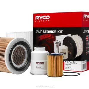 Ryco Filter Service Kit with Cabin Filter for Nissan Patrol GU IV, ZD30D, 10/04-03/07
