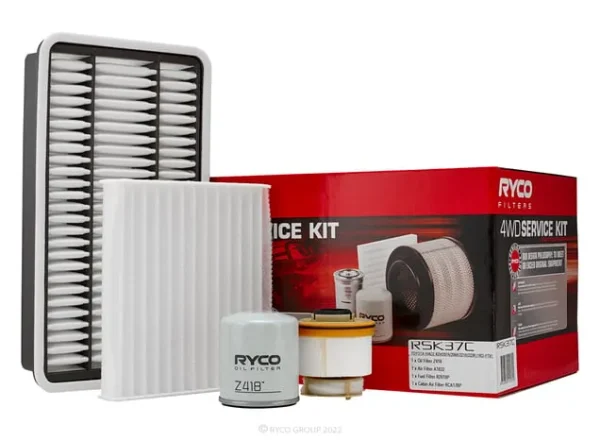 Ryco Filter Service Kit with Cabin Filter for Toyota Hiace KDH201R/ 206R/ 221R/ 223R (1KDFTV)