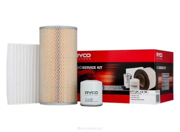RSK43C.webp Ryco Filter Service Kit for Toyota Hiace with 2TRFE Engines